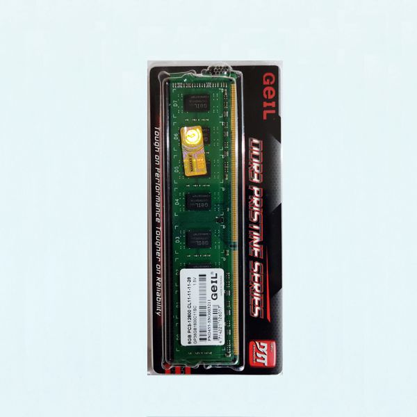  رم دسکتاپ DDR3 دو کاناله 1600 مگاهرتز CL11 گیل مدل Pristine ظرفیت 8 گیگابایت 
