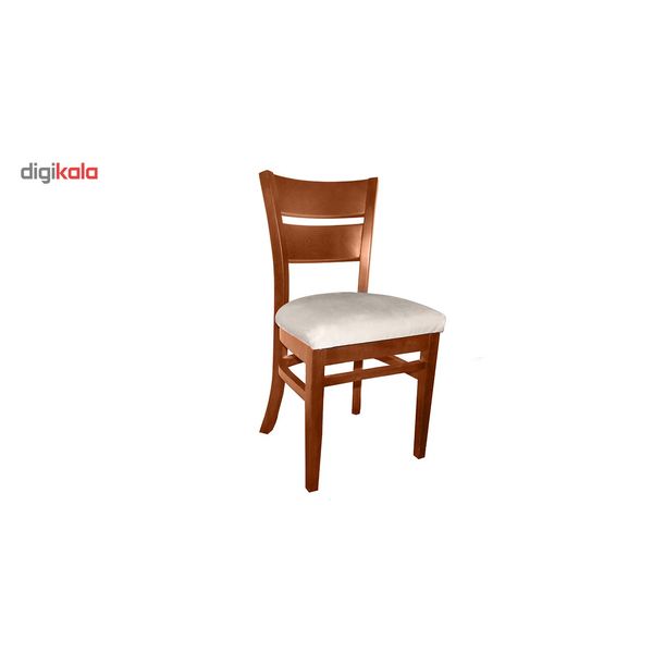 میز ناهارخوری و صندلی چوبی اسپرسان چوب مدل SM02