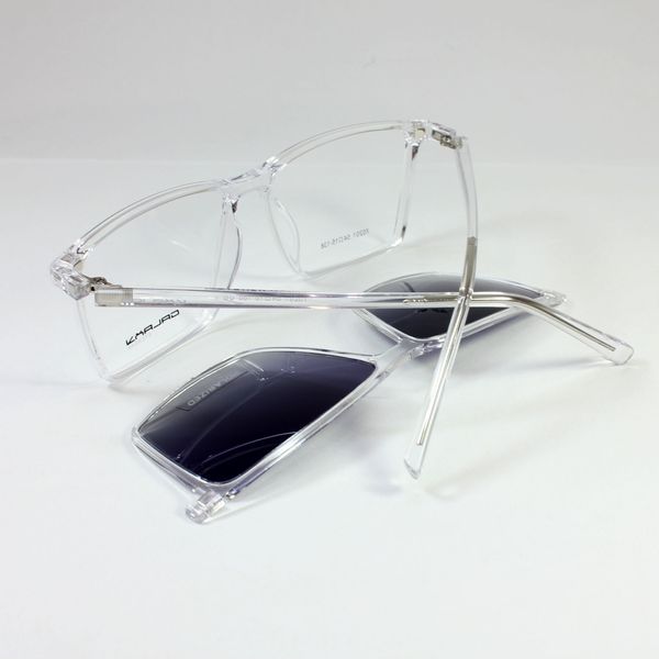 فریم عینک طبی گلکسی مدل 70201 به همراه کاور آفتابی