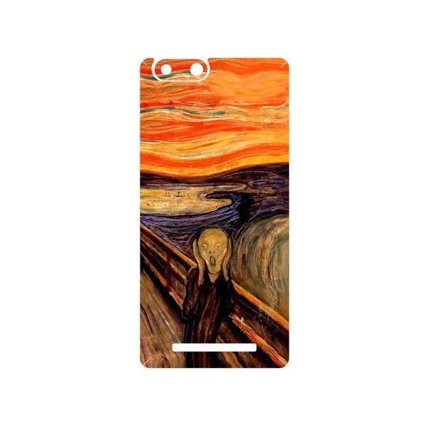 برچسب پوششی ماهوت مدل The Scream of Munch مناسب برای گوشی موبایل جی ال ایکس Pars