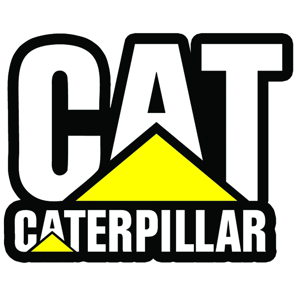 استیکر پارچه و لباس کاترپیلار مدل CAT کد 10