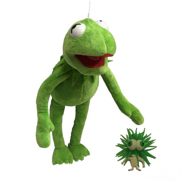 عروسک کرمیت بانیبو مدل Kermit Frog به همراه عروسک چراغ دار