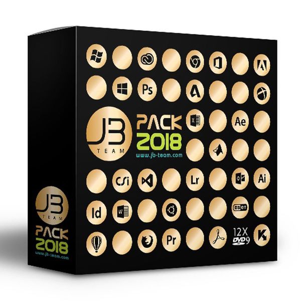 مجموعه کامل نرم افزارهای JB Pack 2018 همراه با راهنمای نصب فارسی