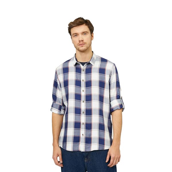 پیراهن آستین بلند مردانه کوتون مدل DIFFERENT