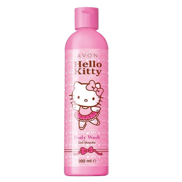 شامپو بدن کودک آون مدل Hello Kitty Body Wash حجم 200 میلی لیتر
