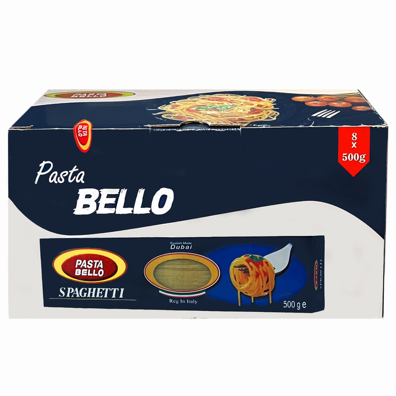 اسپاگتی قطر 1.2 پاستا بلو - 500 گرم بسته 8 عددی