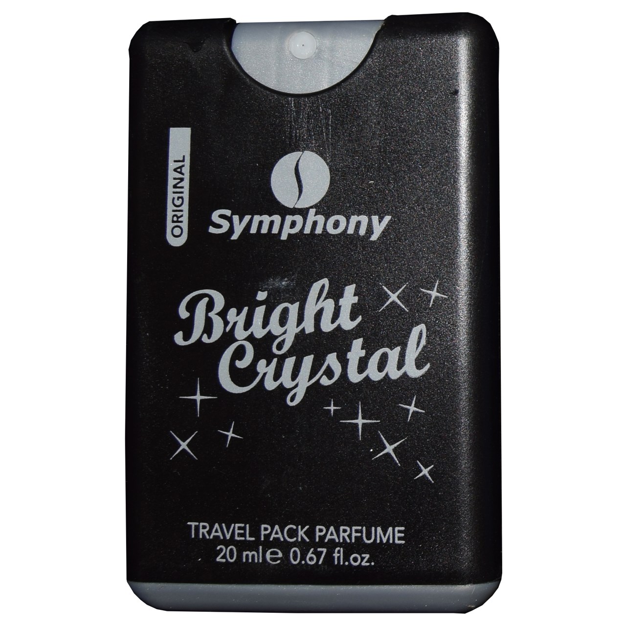 عطر جیبی زنانه سیمفونی مدل Bright Crystal حجم 20 میلی لیتر