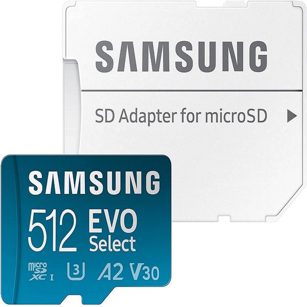 کارت حافظه microSDXC سامسونگ مدل Evo SELECT  A2 V30 کلاس 10 استاندارد UHS-I U3 سرعت 130MBps ظرفیت 128 گیگابایت به همراه آداپتور SD