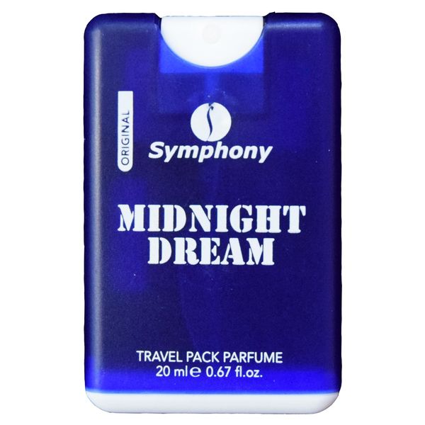 ادکلن جیبی مردانه سیمفونی مدل Mid Night Dream حجم 20 میلی لیتر