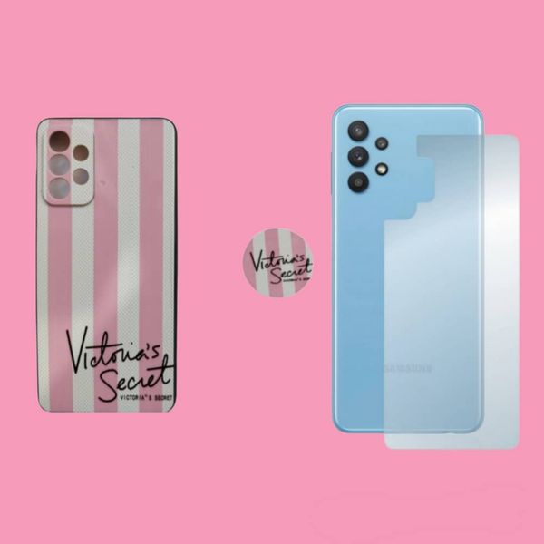 کاور گریفین مدل Victoria Secret Collection مناسب برای گوشی موبایل سامسونگ Galaxy A52 4G / A52 5g / A52S به همراه پاپ سوکت و محافظ پشت گوشی 