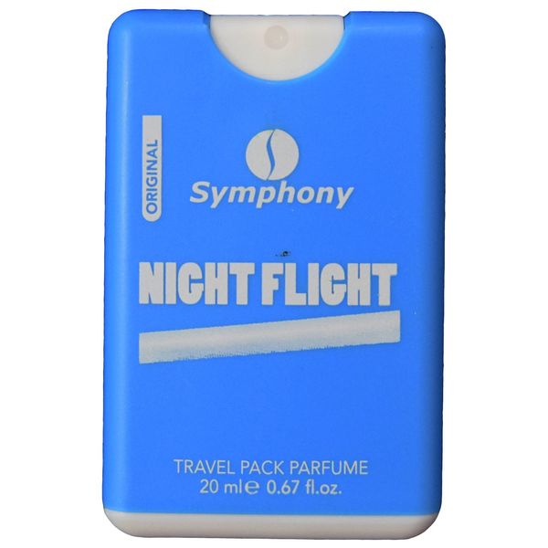 ادکلن جیبی مردانه سیمفونی مدل Night Flight حجم 20 میلی لیتر