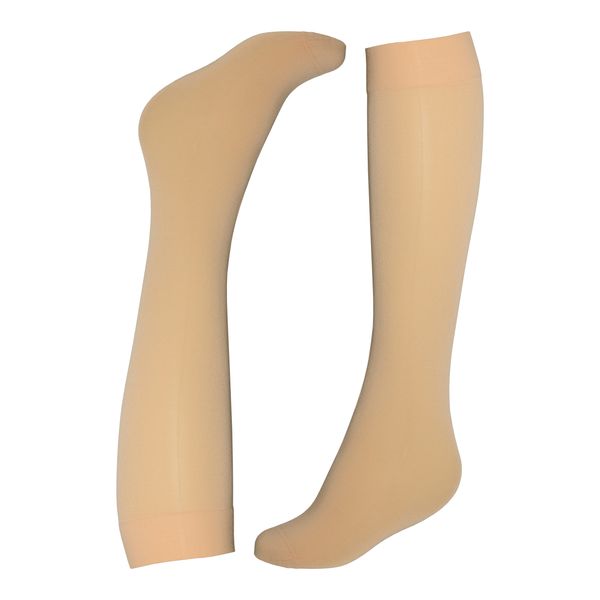 جوراب ساق بلند زنانه پریزن مدل سه ربع DEN70-K رنگ کرم