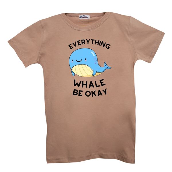 تی شرت بچگانه مدل نهنگ کد 2