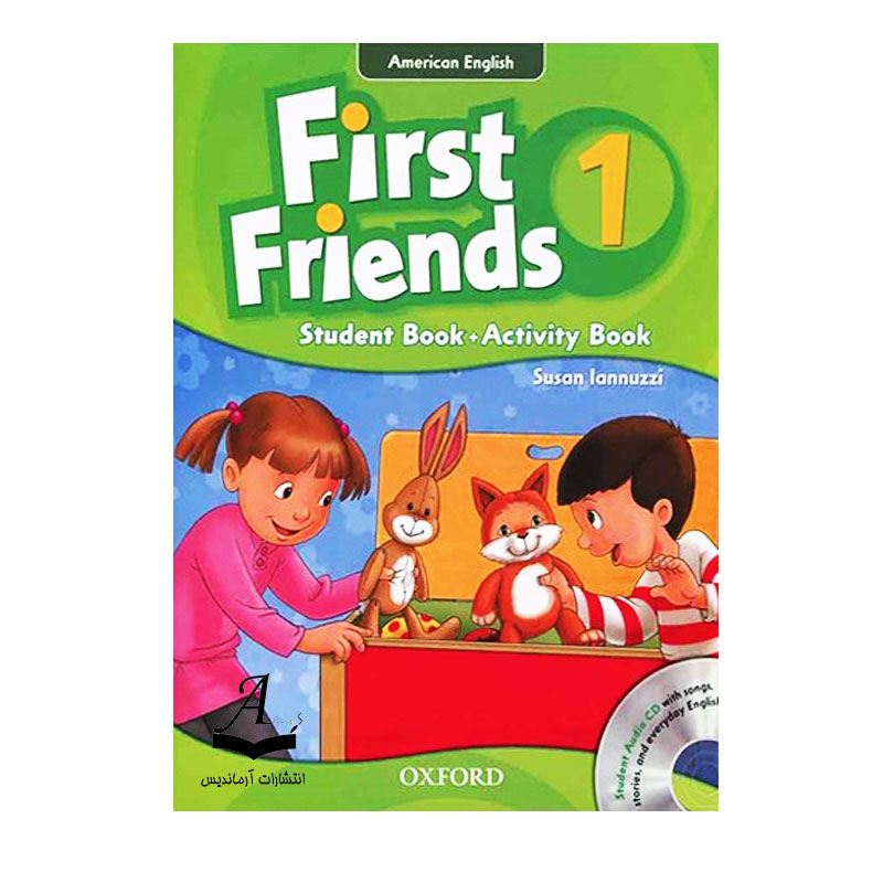 کتاب 3 American English First Friends اثر Susan Lannuzzi انتشارات آرماندیس