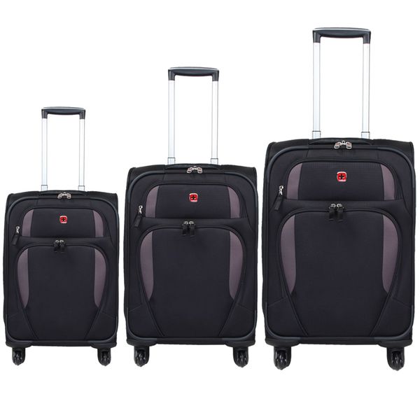 مجموعه سه عددی چمدان سوییس گیر مدل SA7353-1