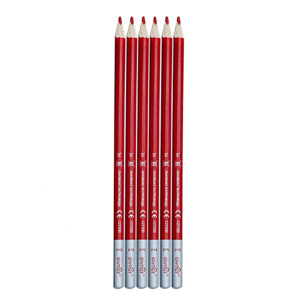 مداد قرمز اونر مدل Tri بسته 6 عددی