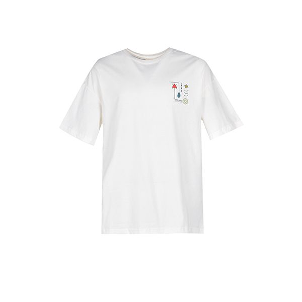 تی شرت آستین کوتاه مردانه بادی اسپینر مدل 5415 کد 1 رنگ سفید