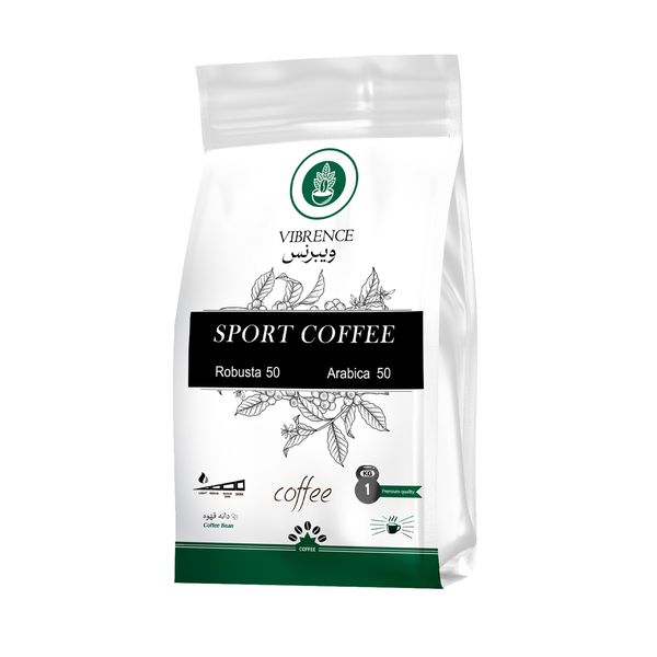 دانه قهوه 50 درصد روبوستا 50 درصد عربیکا Sport ویبرنس - 1 کیلوگرم