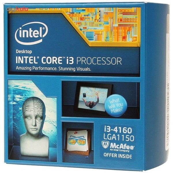 پردازنده مرکزی اینتل سری Haswell مدل Core i3-4160