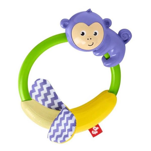 جغجغه فیشر پرایس مدل Slide N Crinkle Monkey کد GGF06