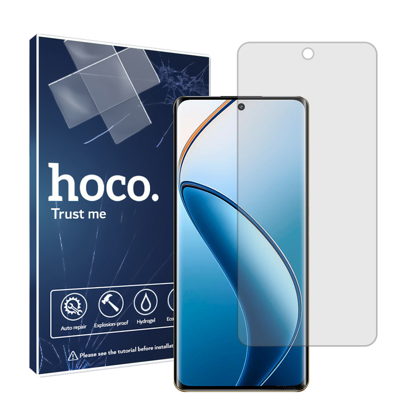 محافظ صفحه نمایش شفاف هوکو مدل HyGEL مناسب برای گوشی موبایل ریلمی 12Pro