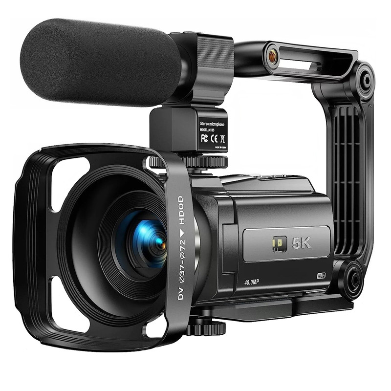 دوربین فیلم برداری مدل 5K 48MP UHD Wifi IR Night Vision