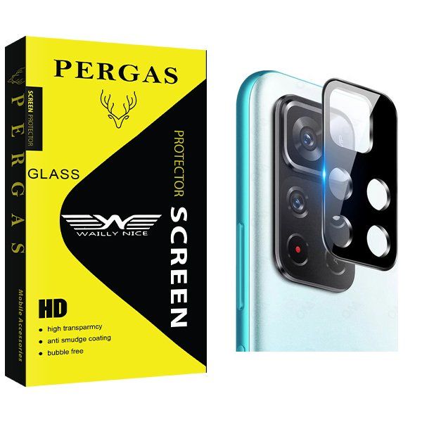 محافظ لنز گوشی وایلی نایس مدل Pergas 3D مناسب برای گوشی موبایل شیائومی Redmi Note 11