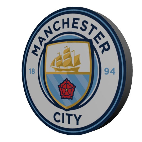 مگنت چوبی منچستر سیتی بانیبو مدل Manchester City