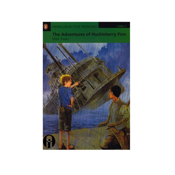 کتاب  The Adventures of Huckleberry Finn اثر Mark Twain انتشارات الوندپویان 