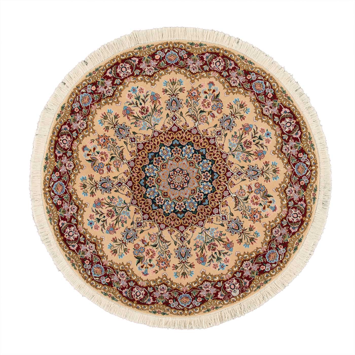 فرش دستبافت یک و نیم متری شرکت سهامی فرش ایران کد 416523