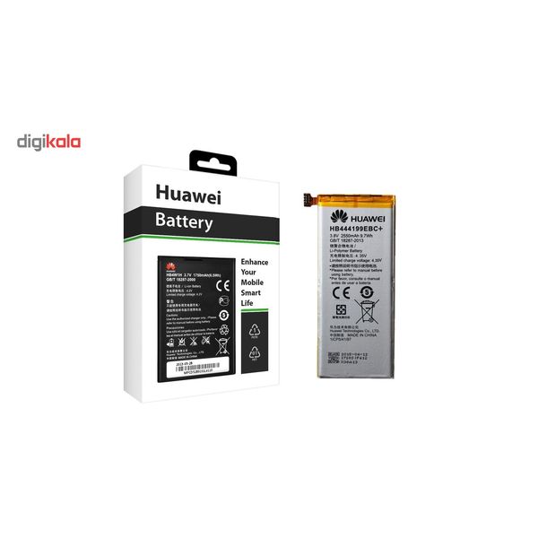 باتری موبایل مدل HB444199EBC با ظرفیت 2550mAh مناسب برای گوشی موبایل هوآوی Honor 4C