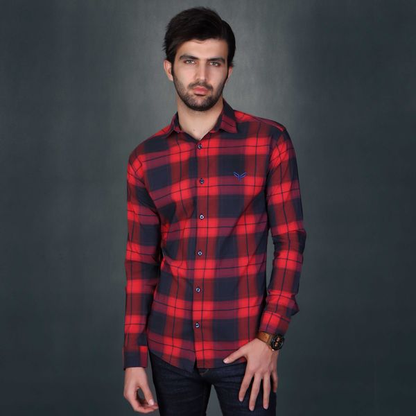 پیراهن آستین بلند مردانه پیکی پوش مدل M02543