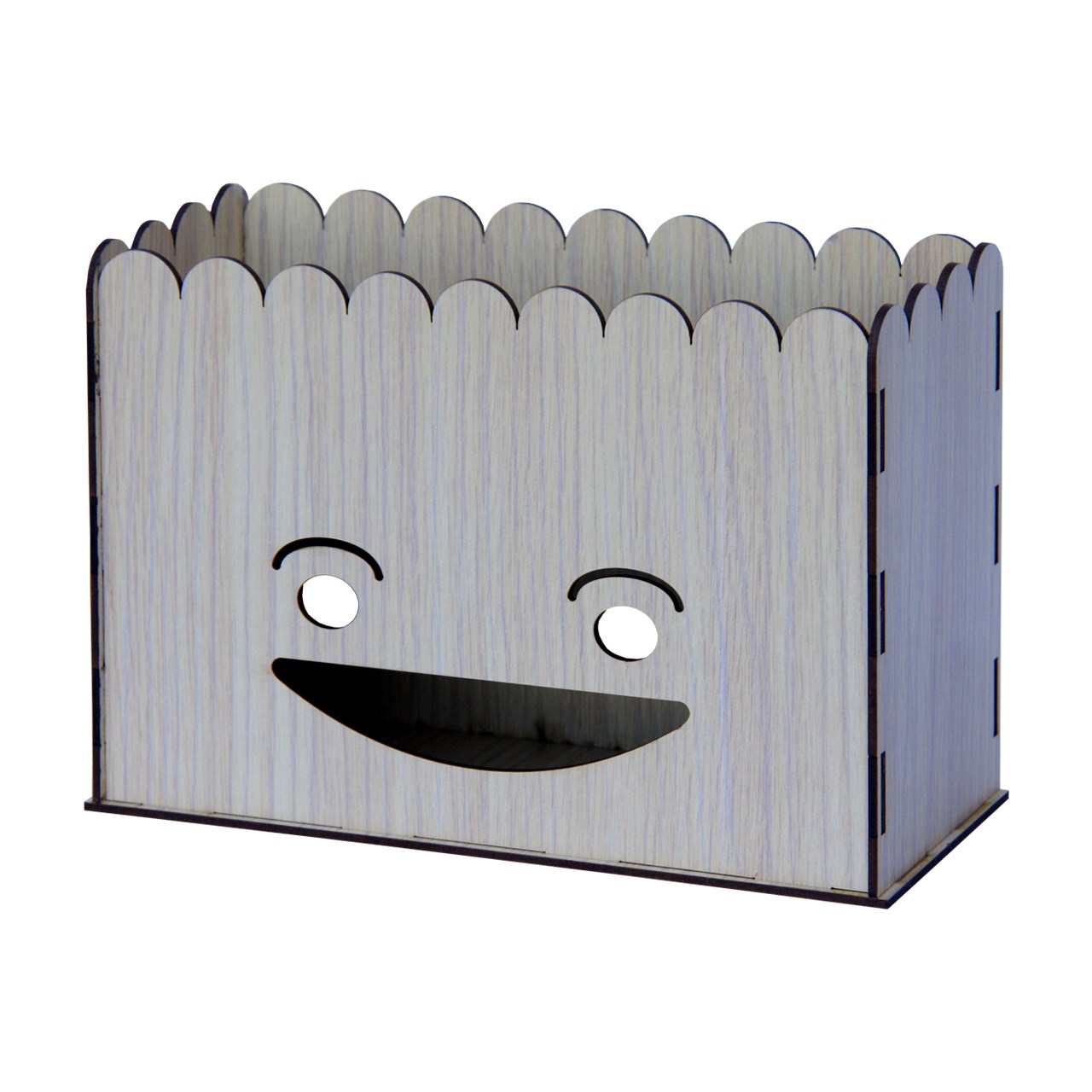 جعبه دستمال کاغذی اس ای دکور مدل لبخند