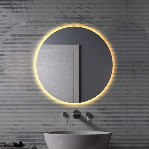 آینه سرویس بهداشتی مدل دایره بک لایت کد wc60