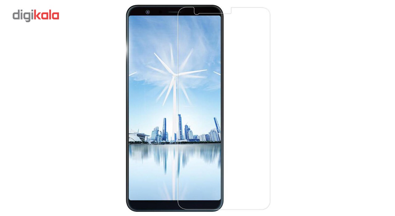 محافظ صفحه نمایش شیشه ای تمپرد مناسب برای گوشی موبایل ایسوس Zenfone Max Plus / ZB570TL
