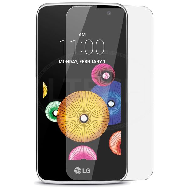 محافظ صفحه نمایش شیشه ای 9H یونیفا مدل permium تمپرد مناسب برای LG K4