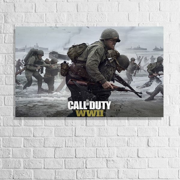 تابلو دیواری چوبی پاتیلوک Call Of Duty کد 1530015