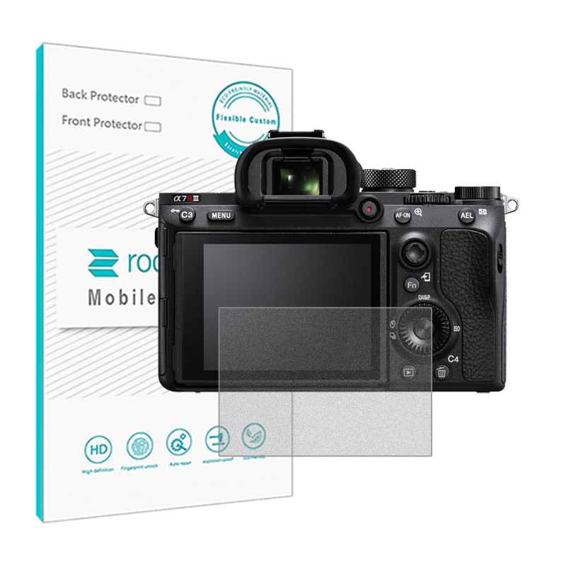 محافظ صفحه نمایش دوربین مات راک اسپیس مدل HyMTT مناسب برای دوربین عکاسی سونی A7R Mark3