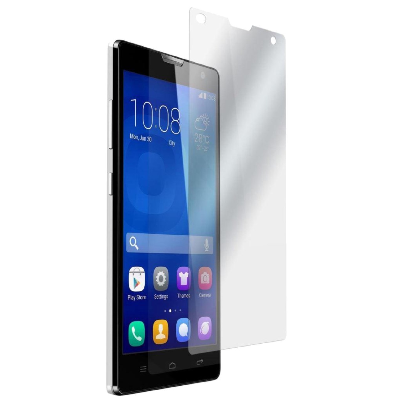 محافظ صفحه نمایش شیشه ای 9H یونیفا مدل permium تمپرد مناسب برای Huawei Honor 3C