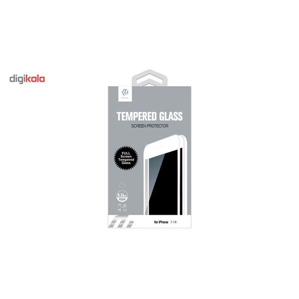 محافظ صفحه نمایش شیشه ای دیویا مدل Full Glue Tempered مناسب برای گوشی اپل آیفون 8 / 7
