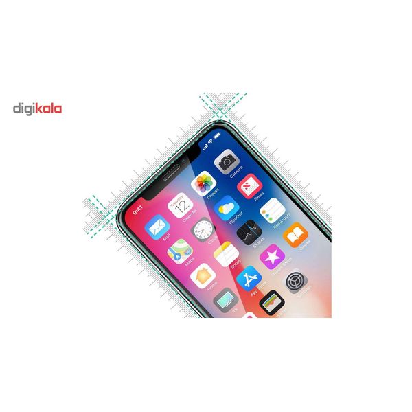 محافظ صفحه نمایش شیشه ای دیویا مدل Full Glue Tempered مناسب برای گوشی اپل آیفون X