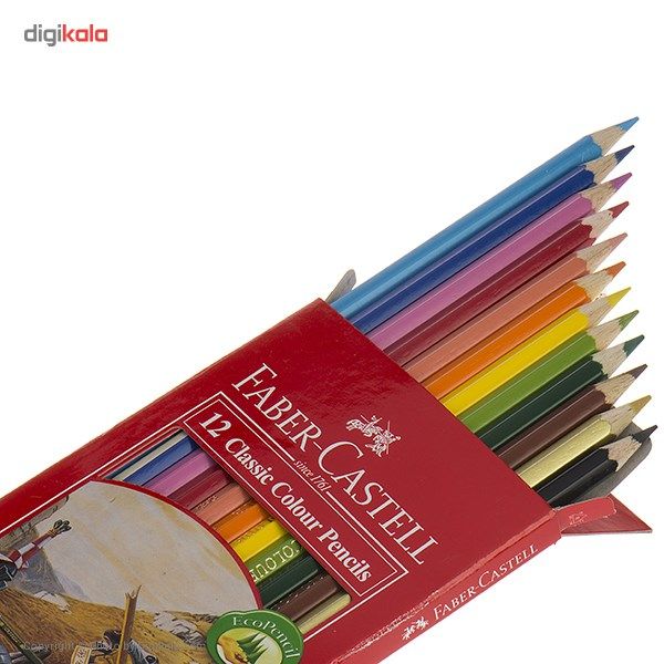 مداد رنگی 12 رنگ مدل Classic