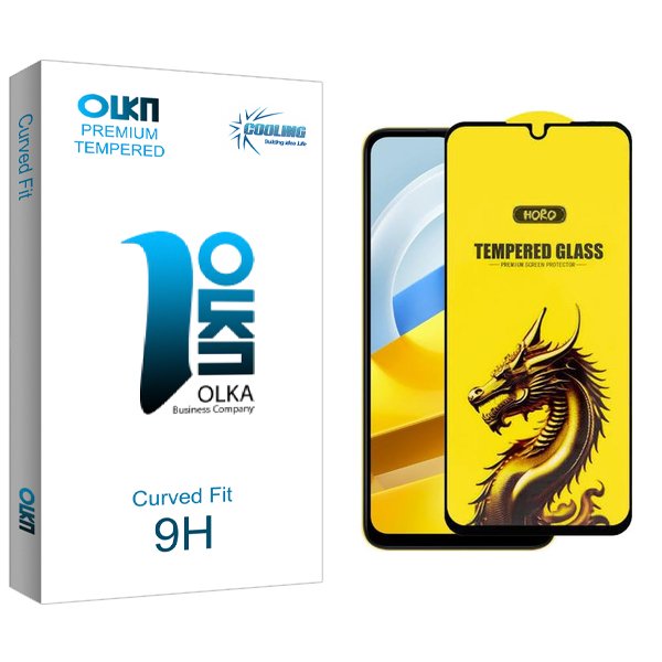 محافظ صفحه نمایش کولینگ مدل Olka Y-Horo مناسب برای گوشی موبایل شیائومی poco m5