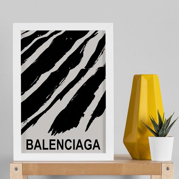 تابلو صبا طرح مدل مینیمال Balenciaga کد m2450bw