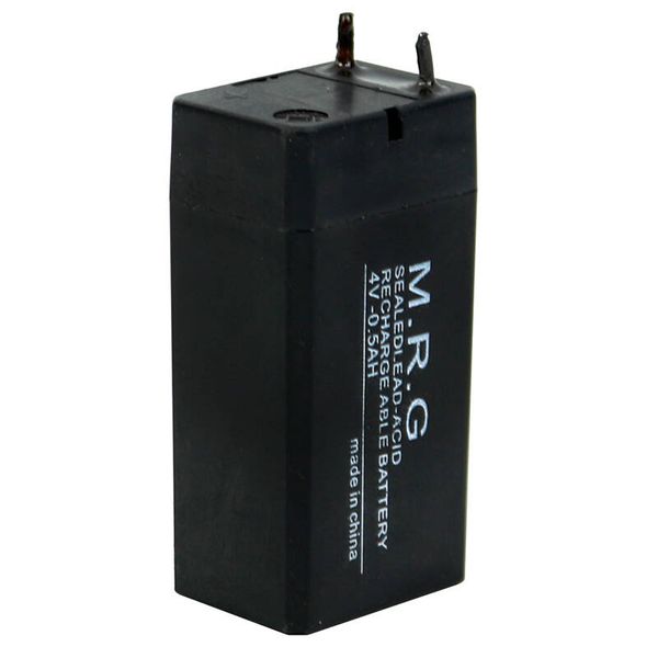 باتری سیلد اسید 4 ولت 500 میلی آمپر ام آر جی کد 1080119