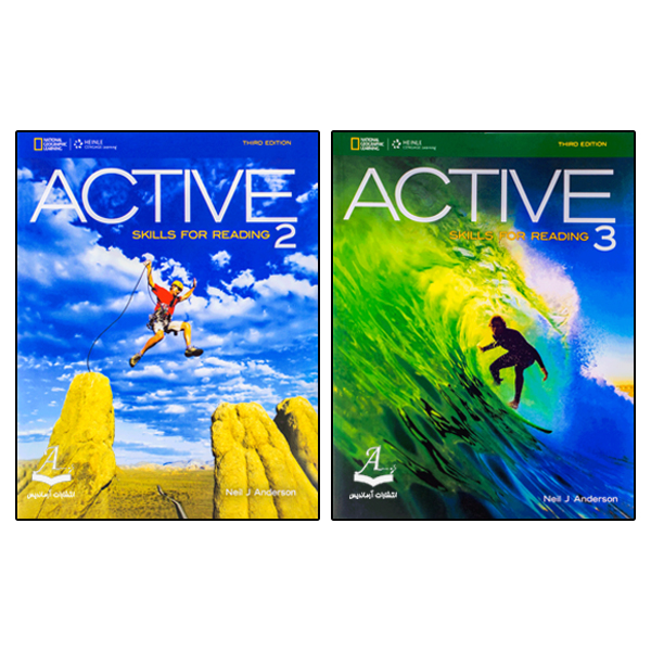 کتاب Active Skills For Reading اثر Neil J Anderson انتشارات آرماندیس جلد 2 و 3
