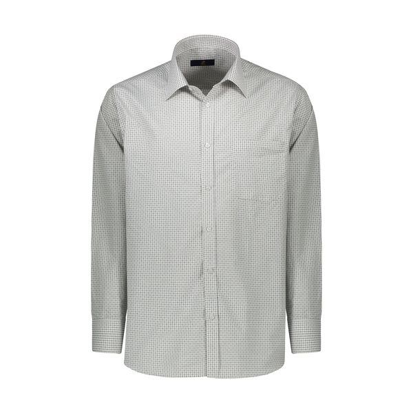 پیراهن مردانه زاگرس پوش مدل 101-WHITEBLACK