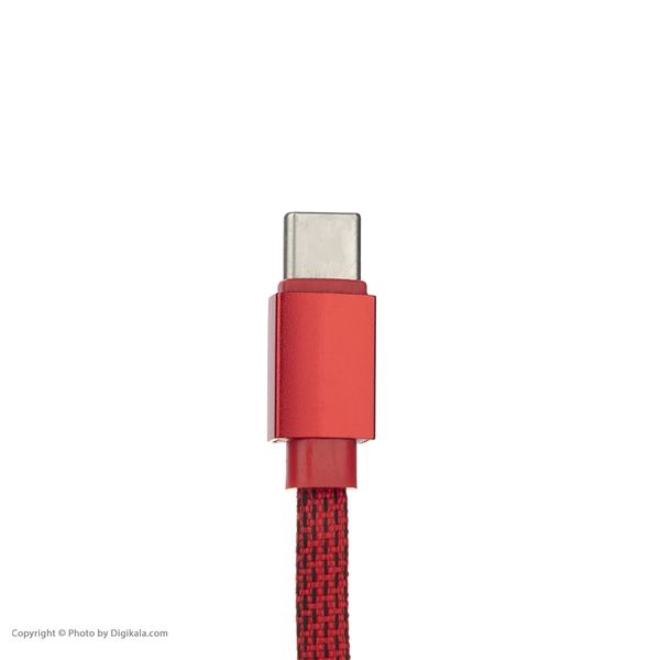 کابل تبدیل USB به USB-C اچ اند ام مدل DCCTC طول 1 متر