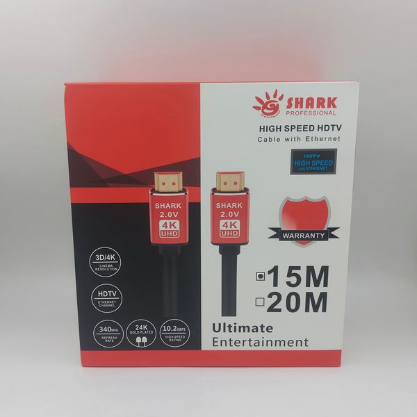 کابل HDMI شارک مدل 2016P 60htz-2K4K طول 15 متر