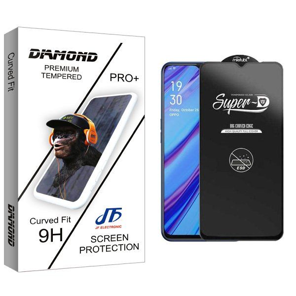 محافظ صفحه نمایش جی اف مدل Diamond SuperD_ESD مناسب برای گوشی موبایل اوپو A9